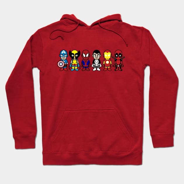 Lil' Heroes Hoodie by cl0udy1